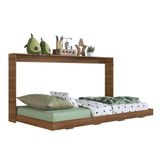 Cama Articulável Horizontal Solteiro 90 Phoenix Nogal - Art In Móveis