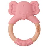 Mordedor Buba Elefante De Silicone Rosa