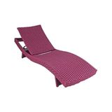 Espreguiçadeira Corda Nautica E Aluminio Piscina Jardim