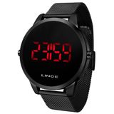 Relógio Digital Lince Masculino Mdn4586l-pxpx Preto