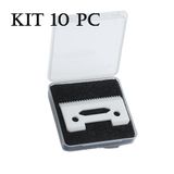 Kit 10 Lamina Ceramica Para Maquinas De Cortar Cabelo C7w