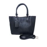 Bolsa Tote Shopper Feminina Alça Removível Divisória Casual Preto Único