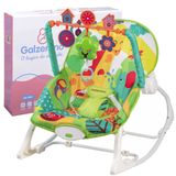 Cadeirinha Bebê Descanso Balanço Musical Vibratória Reclinável Colorida Menino Menina Galzerano Nina 0-18kg Cadeira
