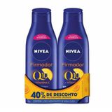 Kit Loção Hidratante Nívea Firmador Q10 Com 2 Unidades De 400ml Cada