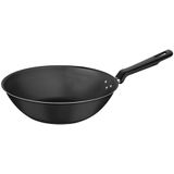 Panela Wok Loreto Tramontina 28 Cm Sem Tampa Grafite