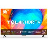 Smart Tv Led 65&quot; Google Tv Ultra Hd 4k Tcl 65p635 Comando De Voz Hdr10 3 Hdmi 1 Usb Wi-fi Bluetooth