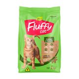 Ração Seca Fluffy Cat Carne E Frango Para Gatos Adultos - 1 Kg