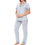 Pijama Feminino Longo Com Abertura Podiun 235119