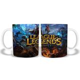 Caneca Lol League Of Legends Polímero 325Ml