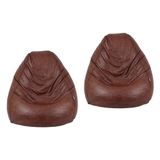 2 Puffs Fofão Pop Marrom Stay Puff