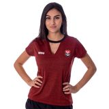 Camiseta Flamengo Braziline Pilus Feminina