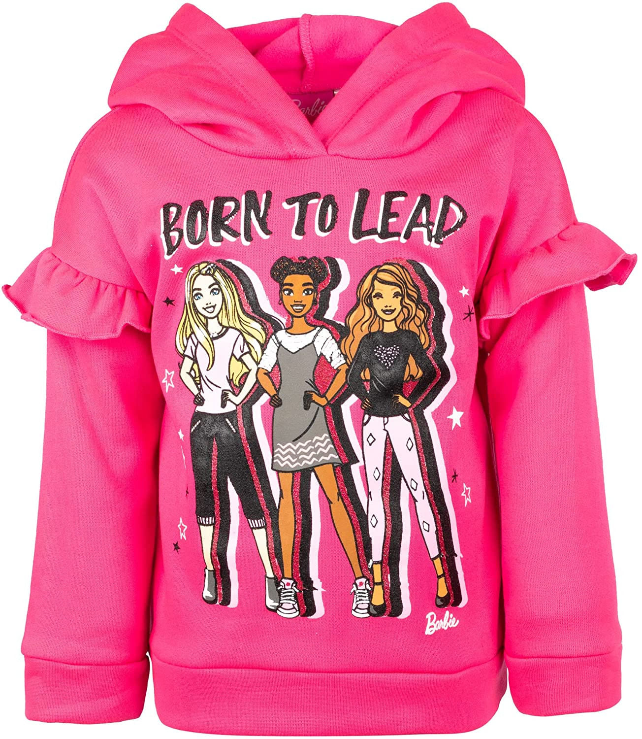 Barbie Capuz Moletom E Leggings Fleece Moda