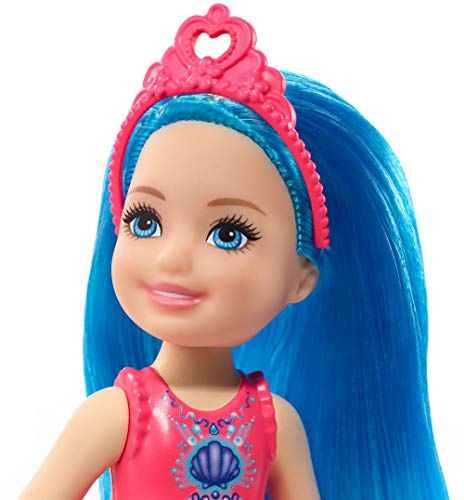 Boneca Barbie Dreamtopia Chelsea Fada 7 Polegadas Cabelo Azul Moda E Acessórios (gjj94)