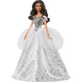 Boneca Barbie Edição Especial 2021 (12 Cabelo Moreno) Vestido Prateado