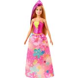Boneca Barbie Princesa Dreamtopia 12 Polegadas Loira Com Mechas Roxas
