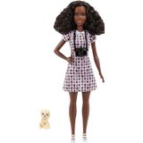 Barbie Fotógrafa (12) - Morena - Vestido Coração - Câmera &amp; Cachorrinho - Presente Ideal 3+