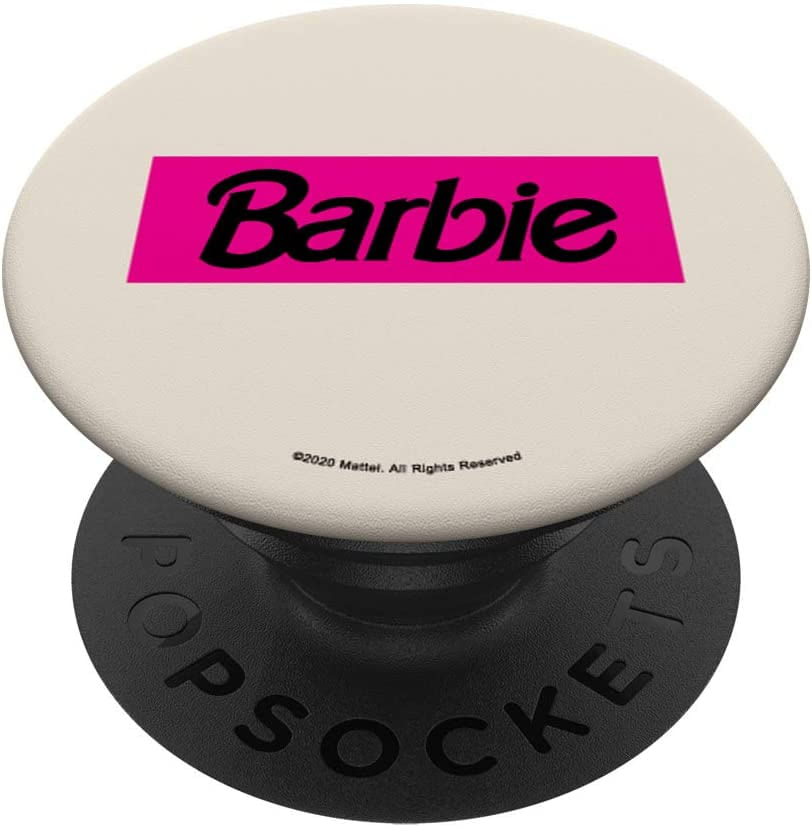 Popsocket Troca Logo Pink Clássico Barbie