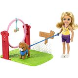 Barbie Kit Treinadora Cão Chelsea - Loira (6-pol)