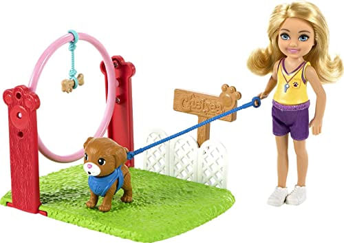 Barbie Kit Treinadora Cão Chelsea - Loira (6-pol)