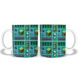 Caneca  Minecraft Gamer Cerâmica 325Ml