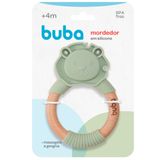 Mordedor Leão Em Silicone E Bambu Verde 15650 - Buba