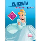 Caligrafia Incrível Princesas Disney - Cursiva Números