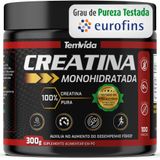 Creatina Monohidratada Pura 300g Natural Tem Vida