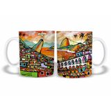 Caneca Rio De Janeiro Turismo 325Ml Polímero