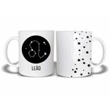 Caneca Signo Leão 325Ml Cerâmica