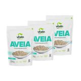 Kit 3X Aveia Flocos Finos Sem Glúten 200G