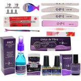 Kit Piubella Completo Pra Unhas A Gel E Fibra De Vidro