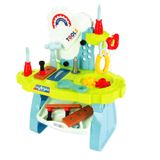 Brinquedo Mesa de Ferramenta 33 Peças Infantil