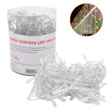 Pisca Pisca Natal Cascata Led Colorido 100 Lâmpadas 220v - Casambiente Natal209