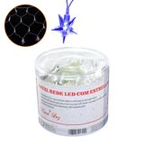 Pisca Pisca Natal Rede Com Estrela Led Azul 120 Lâmpadas 127v - Casambiente Natal204