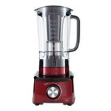 Liquidificador Philco Plq1350 Inox Red Turbo 6 Lâminas Pro Maxx 3 Litros 1200w