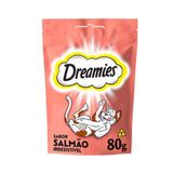 Petisco para Gatos Dreamies Sabor Salmão 80g