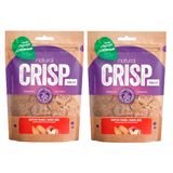 Kit 2 Un. Petisco Snack Natural Crisp Para Cães Chips De Frango E Batata Doce 100g