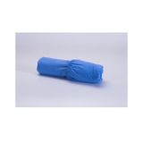 Lençol Avulso Cama Viúva 2,00mx1,10mx32cm 100% Algodão 200 Fios Ponto Palito Azul