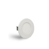 LUMINARIA DOWNLIGHT LED SHINE 3W 3000K EMBUTIR BR RD BIV