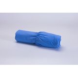 Lençol Avulso C/ Elástico Casal 100% Algodão 200 Fios Para Colchão De Até 40cm Altura Azul