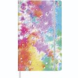 CADERNO GRANDE PONTILHADO 80 FOLHAS CAPA DURA FITTO GOOD VIBES - 323845