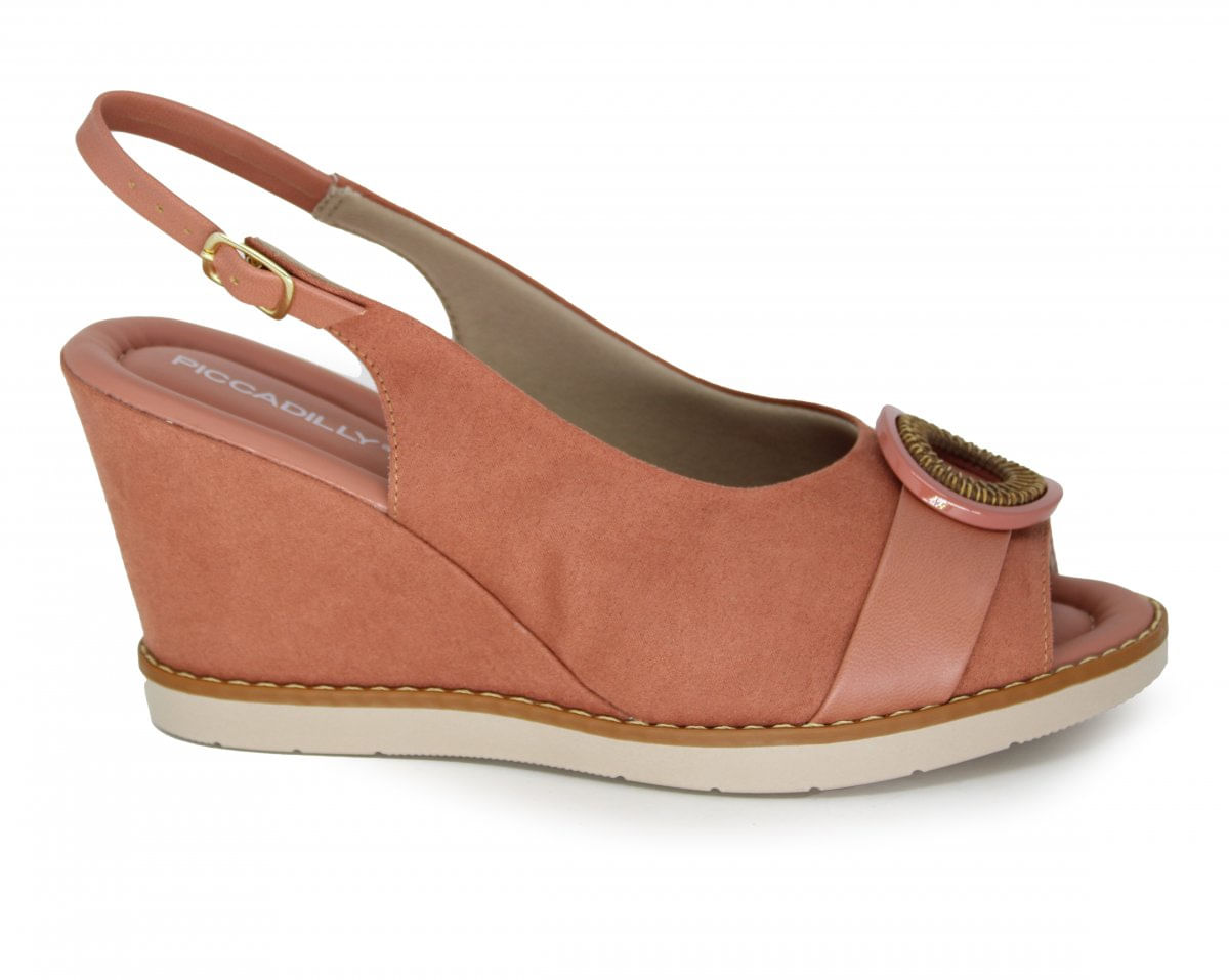Piccadilly Sandália Anabela 428036 Feminina