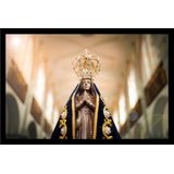 Quadro Decorativo Religioso Nossa Senhora Aparecida 50x70cm