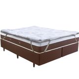 Pillow Top Solteiro Toque De Plumas 600g/m² Ultra Macio