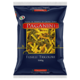 Macarrão Fusilli Tricolore Paganini 500g