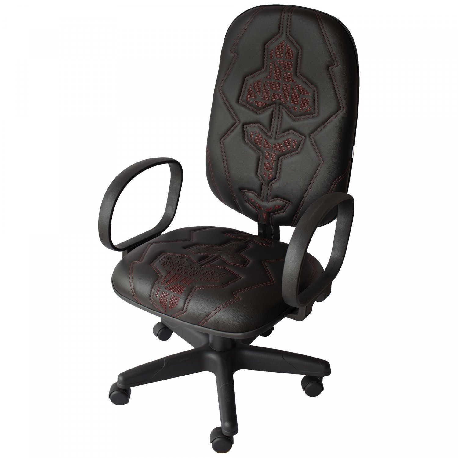 Cadeira Gamer Braço Corsa Tt Ecoflex Costura Vermelha