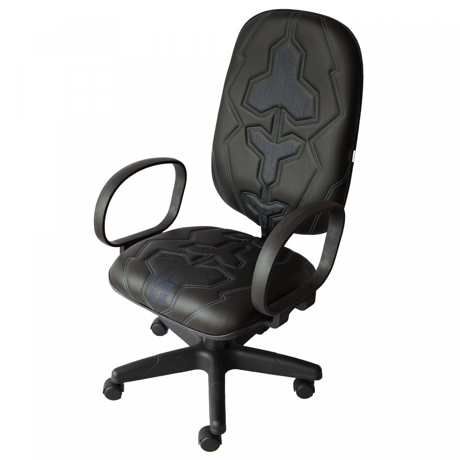 Cadeira Gamer Braço Corsa Tt Efx Gaming Series Costura Azul