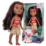 Boneca Moana E Pua Disney Cotiplás 2600 3+