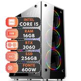 Pc Gamer Intel Core I5 6 Geração 16gb Ram Geforce Rtx 3060 12gb Ssd 256gb 600w 3green Extreme 3e-014