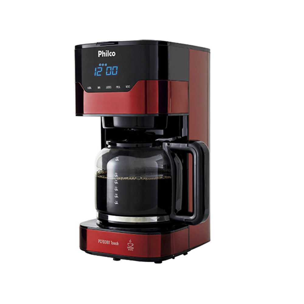 Cafeteira Elétrica Philco Touch Vermelho 220v - Pcfd38v